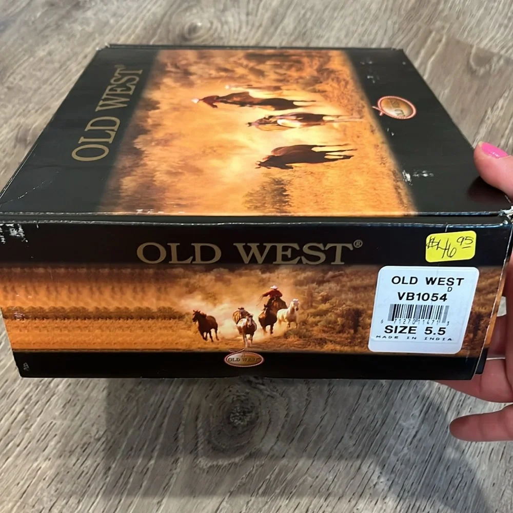 Old West Toddler Cowgirl Boots - Picture 3 of 11